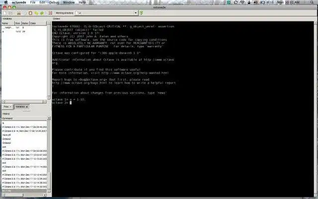 Mag-download ng web tool o web app IDE front-end para tumakbo ang Octave environment sa Linux online