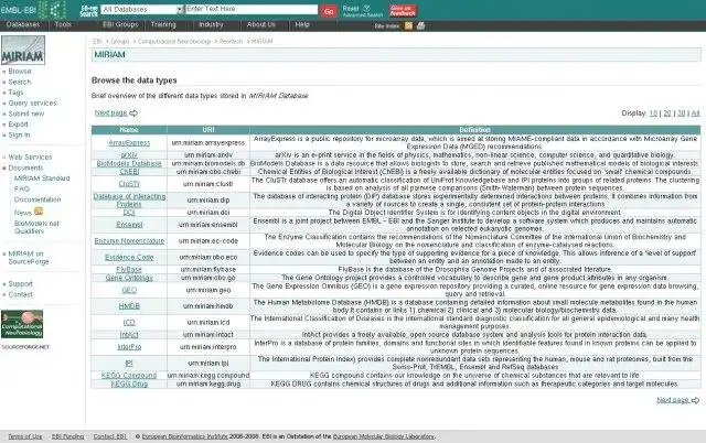 Descărcați instrumentul web sau aplicația web Identifiers.org