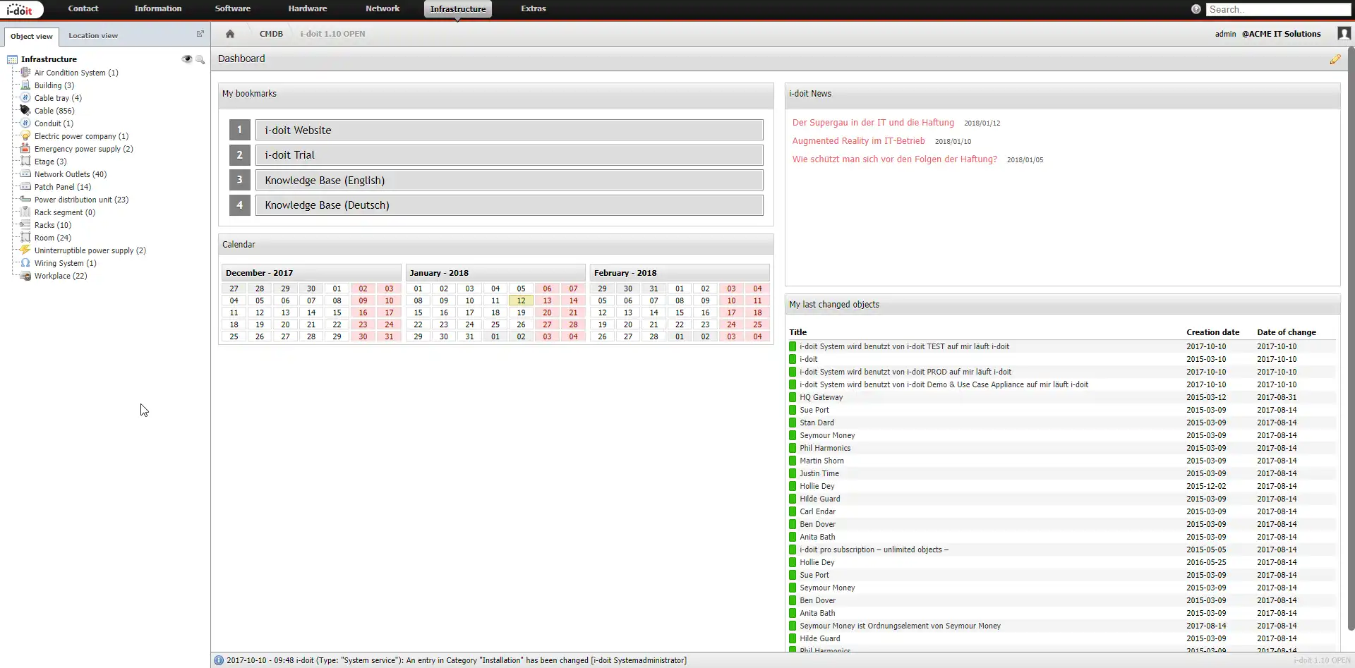 Mag-download ng web tool o web app i-doit - Open Source CMDB ITSM Tool