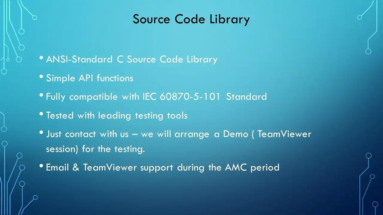 Download web tool or web app IEC60870-5 101 Code Library win Linux