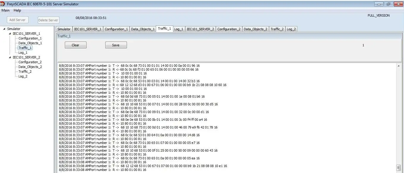 Scarica lo strumento Web o l'app Web Simulatore di server RTU IEC 60870-5-101