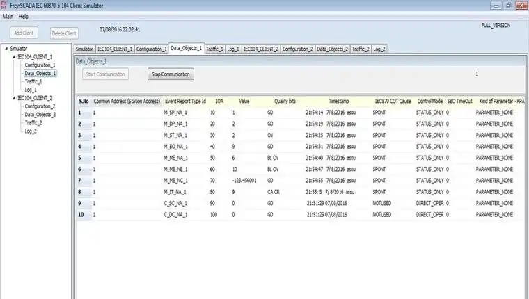 Descargue la herramienta web o la aplicación web IEC 60870-5 104 Client Master Simulator