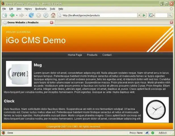 Download web tool or web app iGo CMS