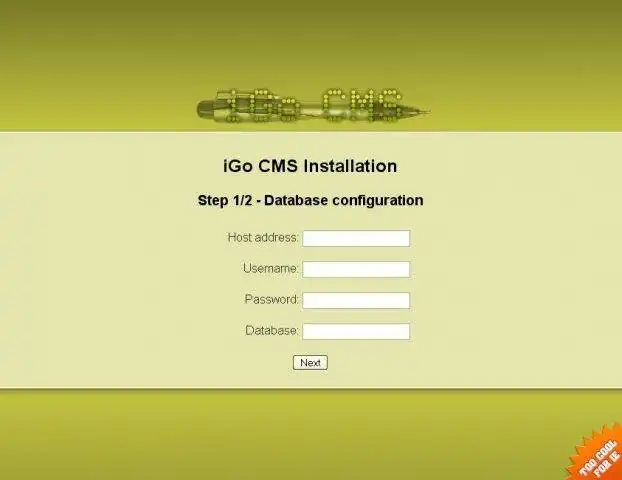 Download web tool or web app iGo CMS