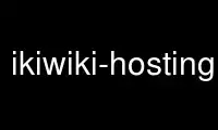 Jalankan ikiwiki-hosting-web-backup dalam penyedia pengehosan percuma OnWorks melalui Ubuntu Online, Fedora Online, emulator dalam talian Windows atau emulator dalam talian MAC OS