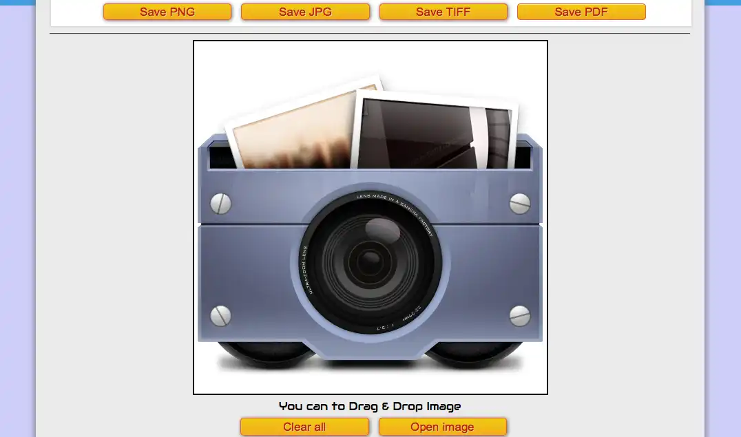 ดาวน์โหลดเครื่องมือเว็บหรือเว็บแอป Image Converter HTML5