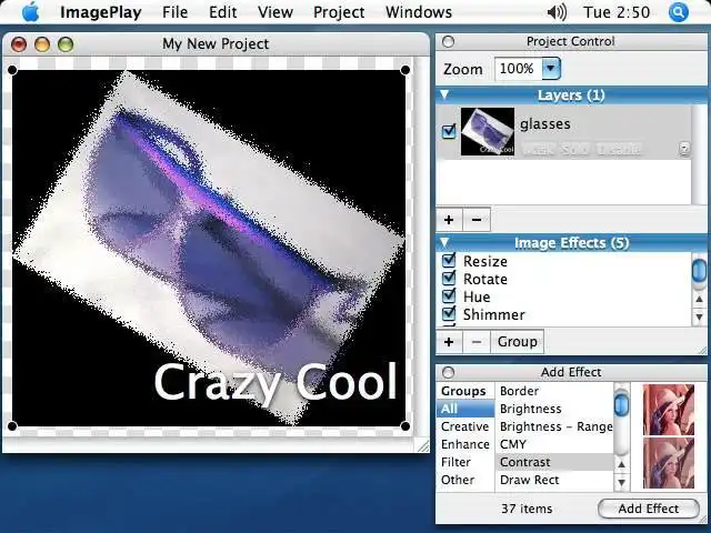 Download web tool or web app ImagePlay Effects Library