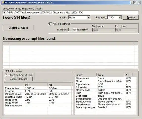 Download web tool or web app Image Sequence Scanner