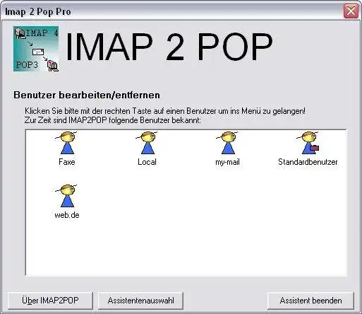 Download web tool or web app Imap2POP