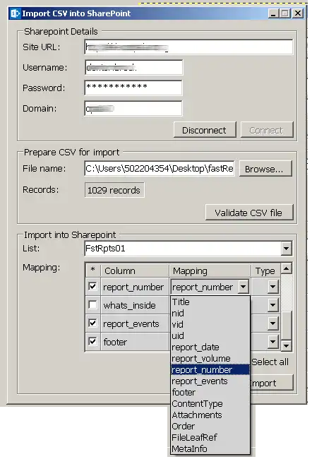 Télécharger un outil Web ou une application Web Importer CSV dans SharePoint