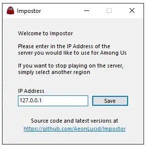 Загрузите веб-инструмент или веб-приложение Impostor