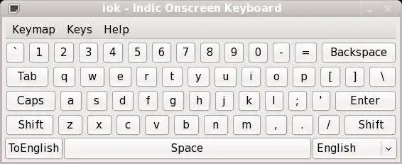 Laden Sie das Web-Tool oder die Web-App herunter Indic Onscreen Keyboard