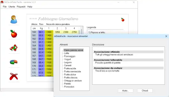 Laden Sie das Web-Tool oder die Web-App in Dieta facile herunter