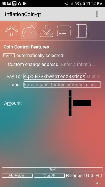 Download web tool or web app InflationCoin (IFLT)