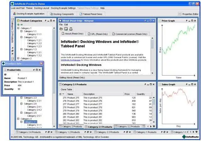 Descărcați instrumentul web sau aplicația web InfoNode Docking Windows