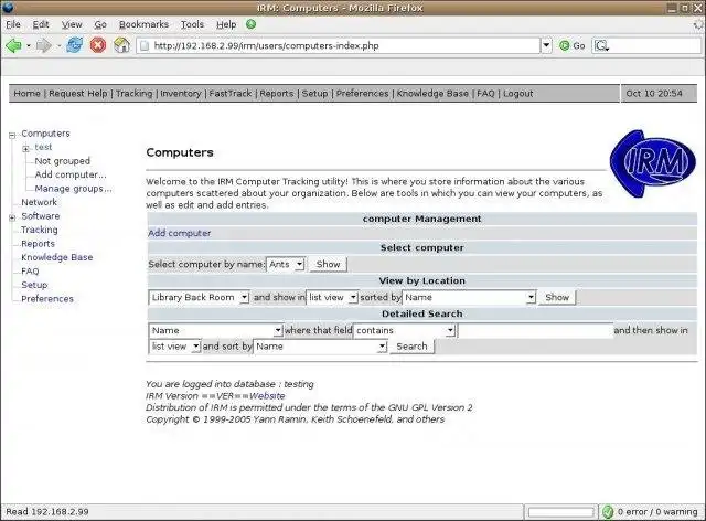 Download webtool of webapp Information Resource Manager