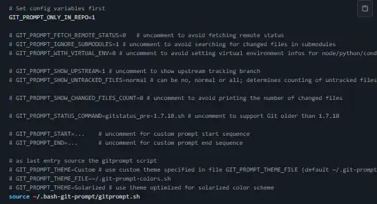 Download web tool or web app Informative git prompt for bash and fish