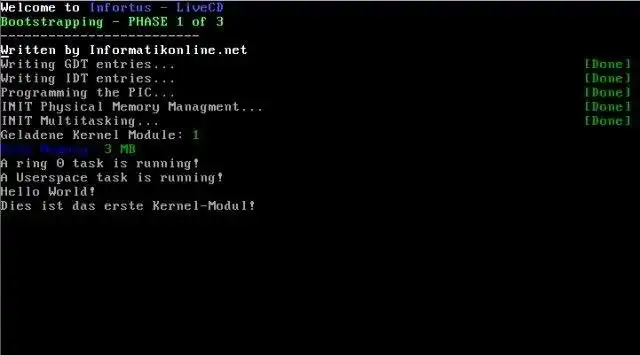 Download web tool or web app Infortus OS