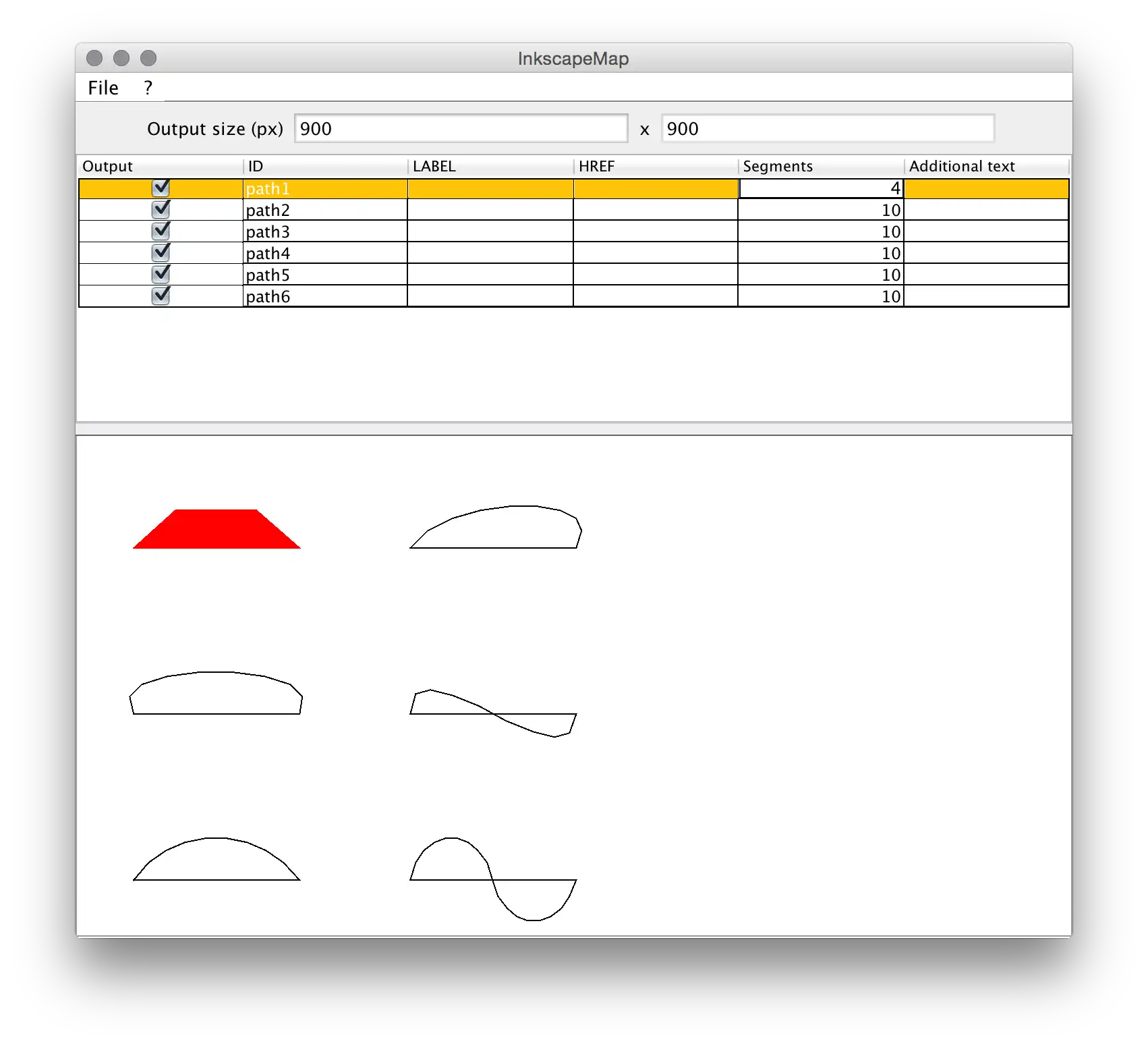 വെബ് ടൂൾ അല്ലെങ്കിൽ വെബ് ആപ്പ് Inkscape Map ഡൗൺലോഡ് ചെയ്യുക