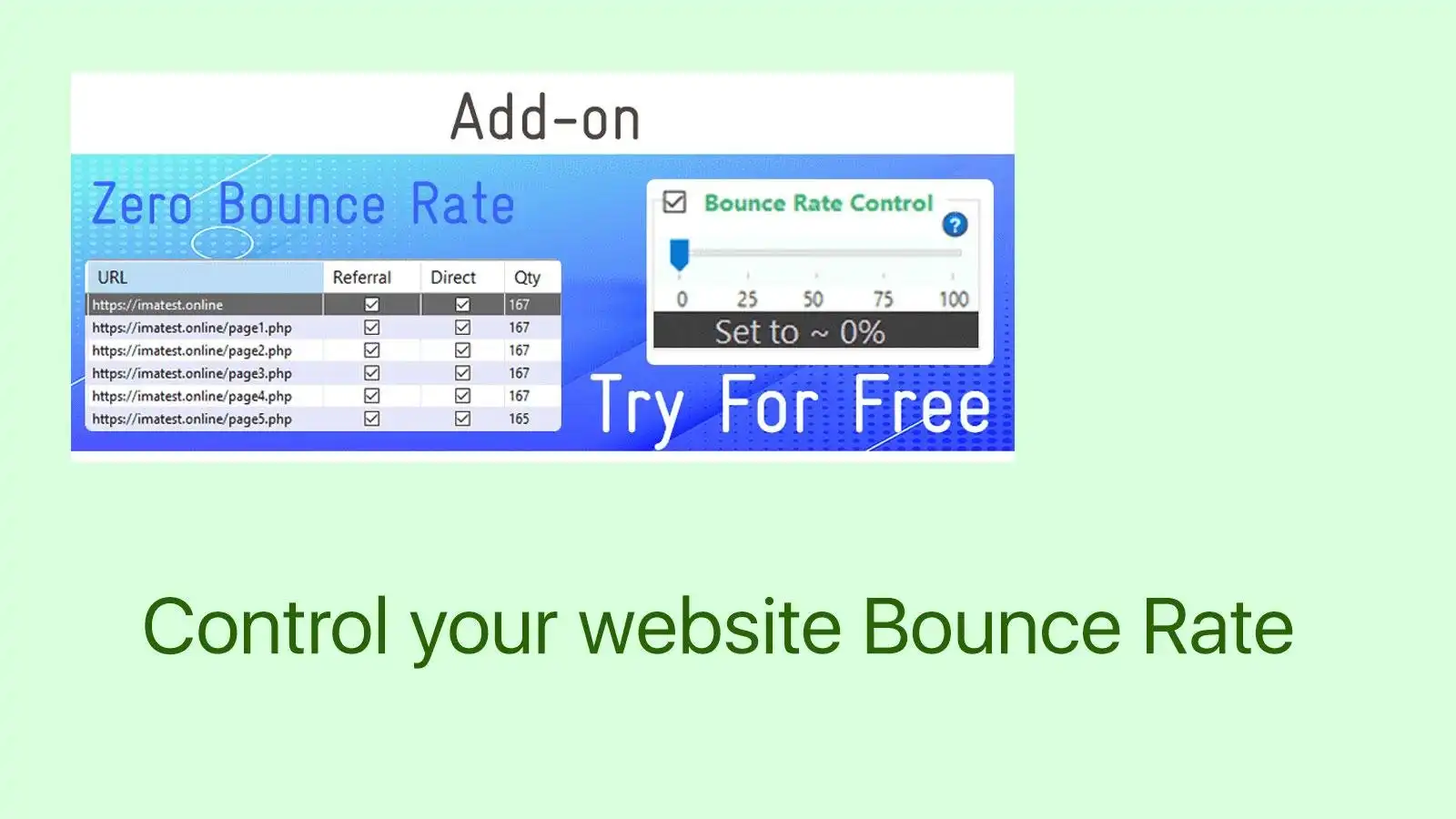 Download web tool or web app InMillion Web Traffic Generator