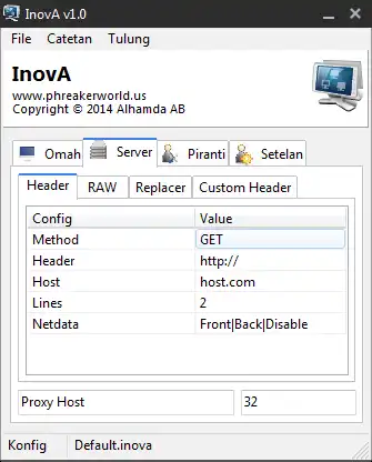 Download webtool of webapp InovA