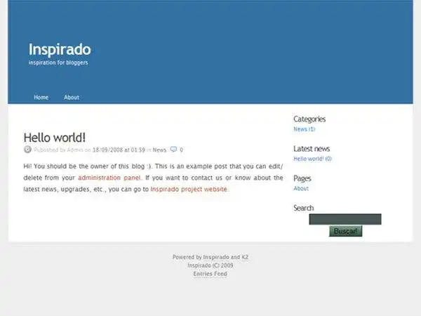 Download web tool or web app inspirado