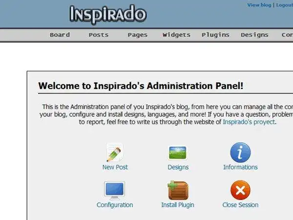 Download web tool or web app inspirado