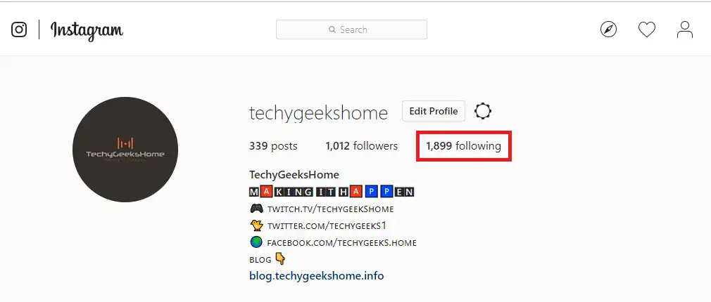 Unduh alat web atau aplikasi web Instagram Mass Unfollow untuk dijalankan di Windows online melalui Linux online