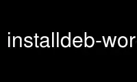 Uruchom installdeb-wordlist u dostawcy bezpłatnego hostingu OnWorks przez Ubuntu Online, Fedora Online, emulator online Windows lub emulator online MAC OS