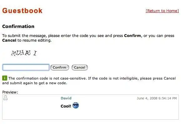 Download web tool or web app Instant PHP/MySQL Guestbook