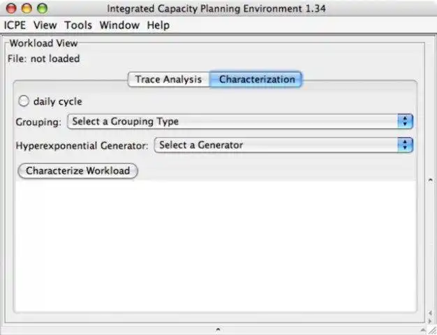 Download de webtool of webapp Integrated Capacity Planning Environment om online onder Linux te draaien