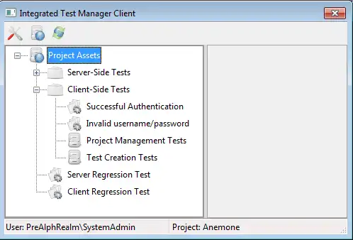 Descargue la herramienta web o la aplicación web Integrated Test Management Center