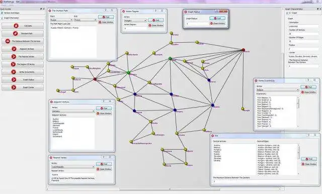 Завантажте веб-інструмент або веб-програму Intelligent Graph Visualizer для роботи в Windows онлайн через Linux онлайн