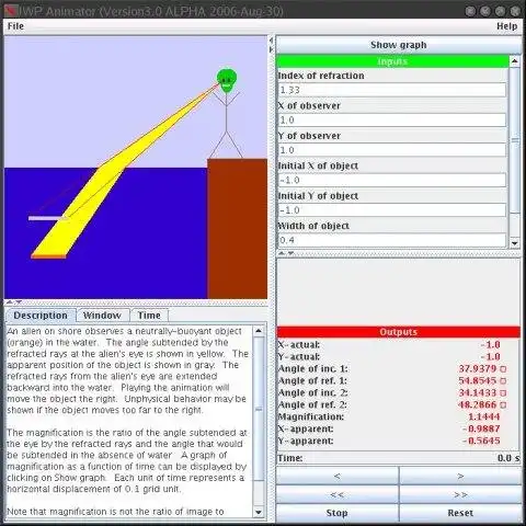 Download web tool or web app Interactive Web Physics