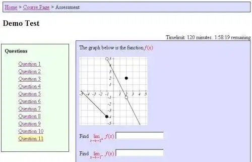 Download web tool or web app Internet Mathematics Assessment System