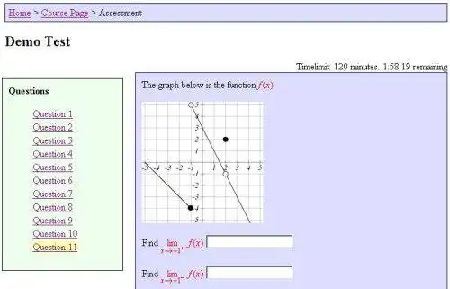 Download web tool or web app Internet Mathematics Assessment System to run in Windows online over Linux online