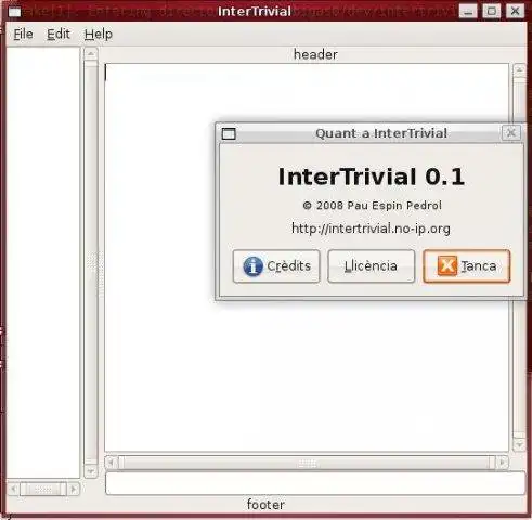Mag-download ng web tool o web app intertrivial para tumakbo sa Linux online