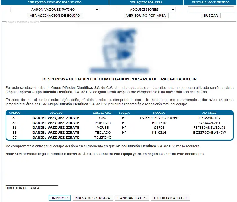 Download web tool or web app Inventario Elite