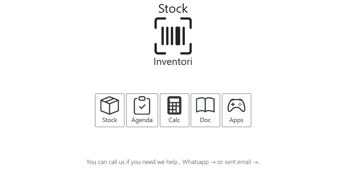 Download web tool or web app Inventori Apps free download open source