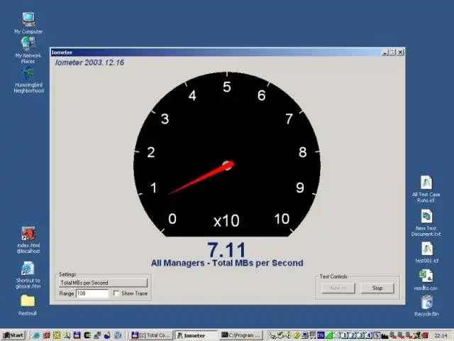 Download web tool or web app Iometer