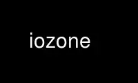 Запустіть iozone у постачальника безкоштовного хостингу OnWorks через Ubuntu Online, Fedora Online, онлайн-емулятор Windows або онлайн-емулятор MAC OS