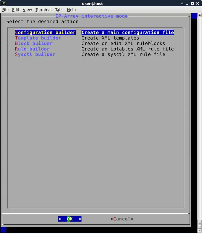 Unduh alat web atau aplikasi web IP-Array