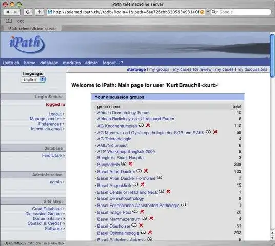 Web ツールまたは Web アプリをダウンロード iPath 遠隔医療プラットフォーム