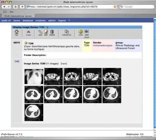 Download web tool or web app iPath Telemedicine Platform