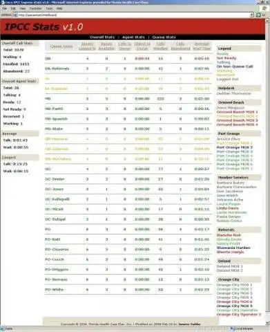 Download webtool of webapp IPCC Wallboard