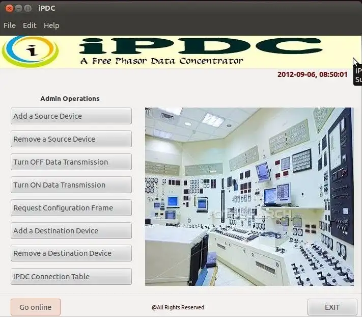웹 도구 또는 웹 앱 다운로드 iPDC - 무료 Phasor Data Concentrator