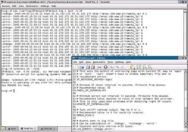 Web aracını veya web uygulamasını indirin IPdetect