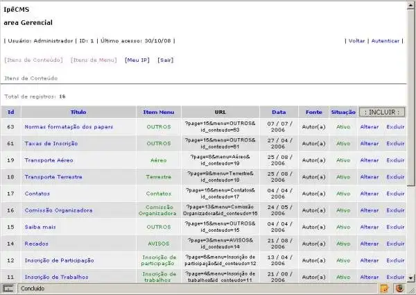 Download web tool or web app Ipe CMS