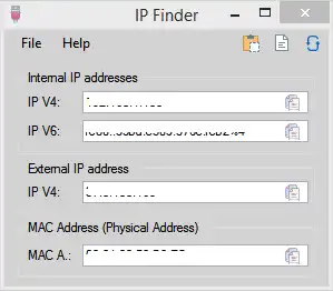 Download web tool or web app IP Finder