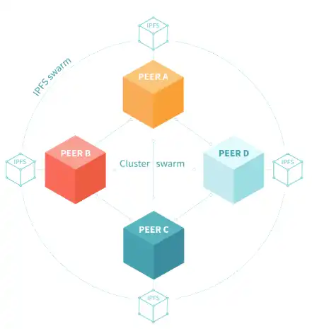 Download web tool or web app IPFS Cluster